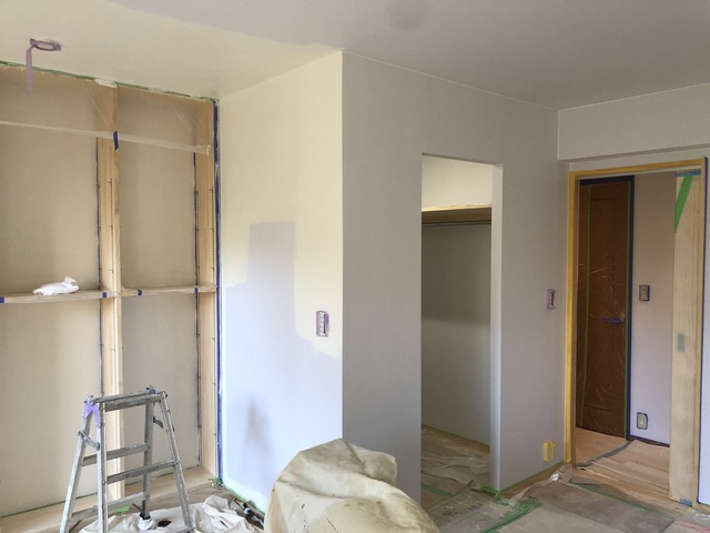 多摩区西生田　内装塗装工事