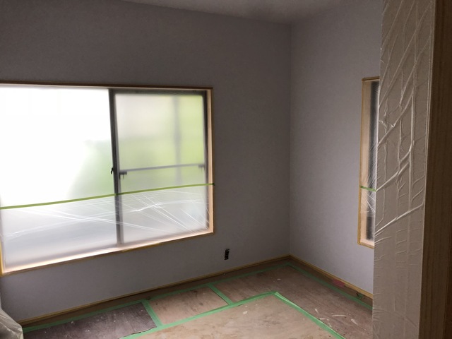 多摩区生田内装塗装工事