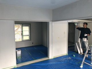 相模原市南区内装塗装工事