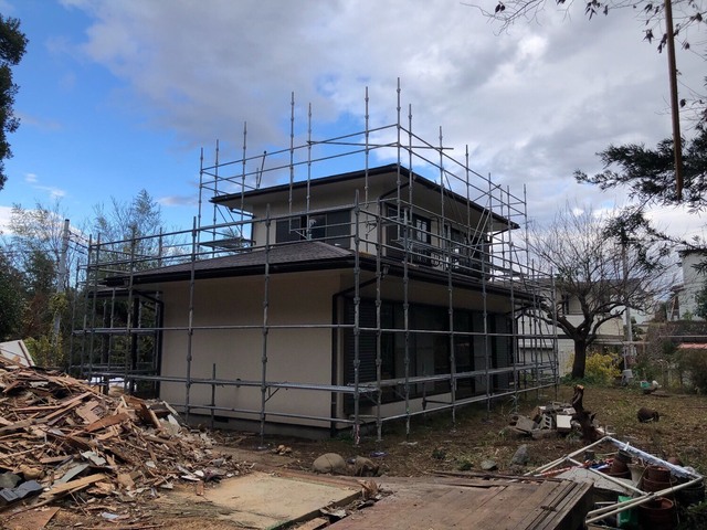 平塚市にて塗装工事