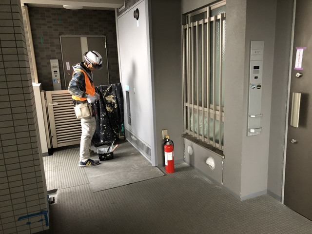 海老名市にて改修塗装工事