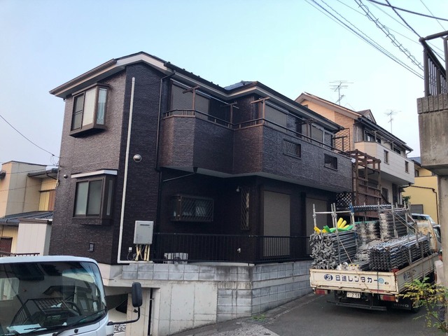 旭区にて塗装工事完了