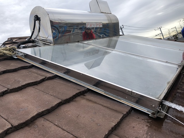 ソーラーパネル撤去