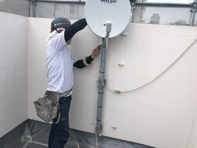 港北パート塗装工事②