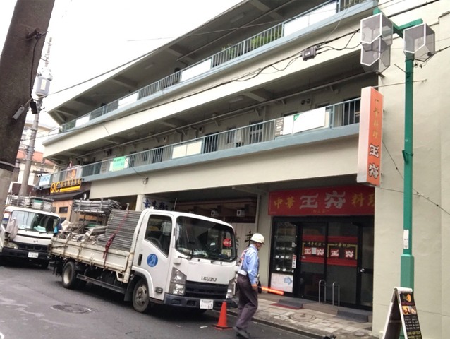 港北アパート塗装工事完了