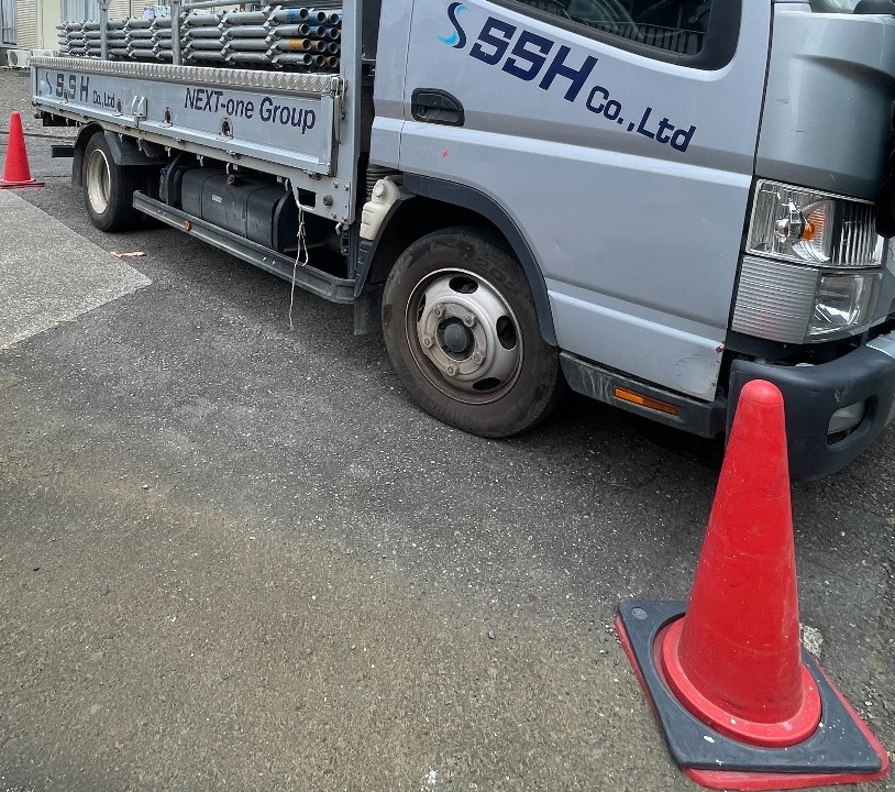 【足場】戸塚区矢部町にて仮設工事