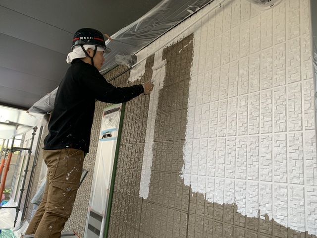 世田谷6所帯アパート塗装工事②