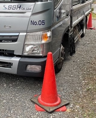 【足場】町田市常磐町にて仮設工事