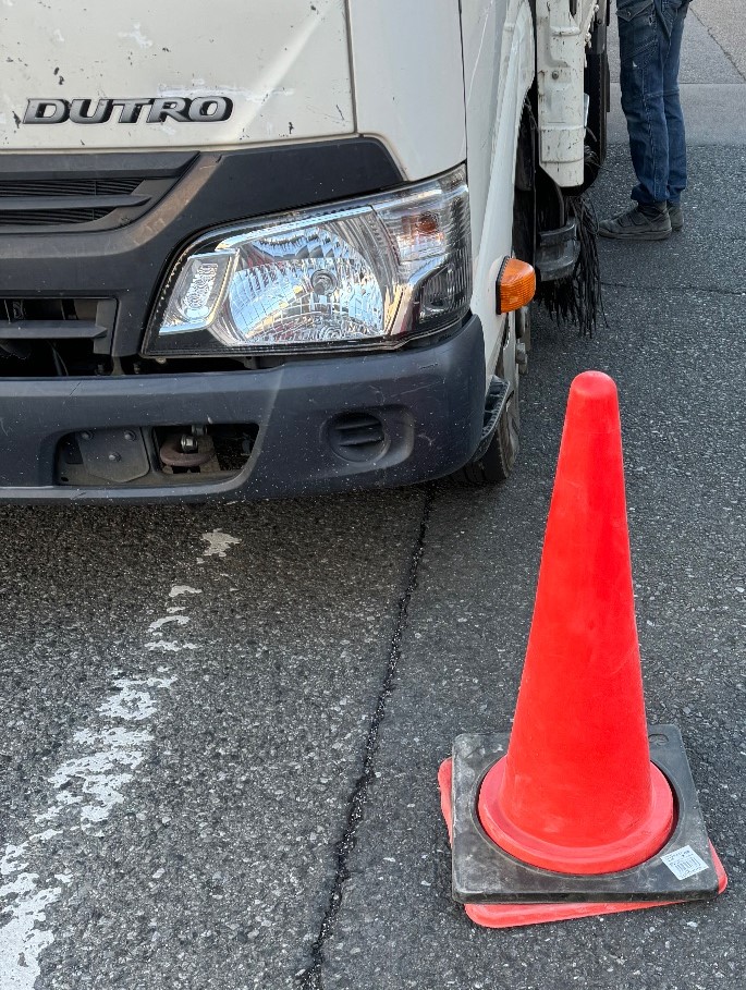 【足場】東京都青梅市今寺にて仮設工事