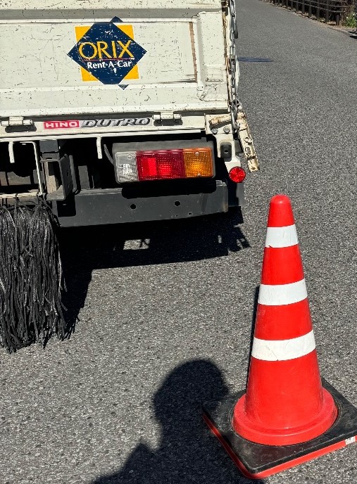 【足場】越谷市蒲生にて仮設工事