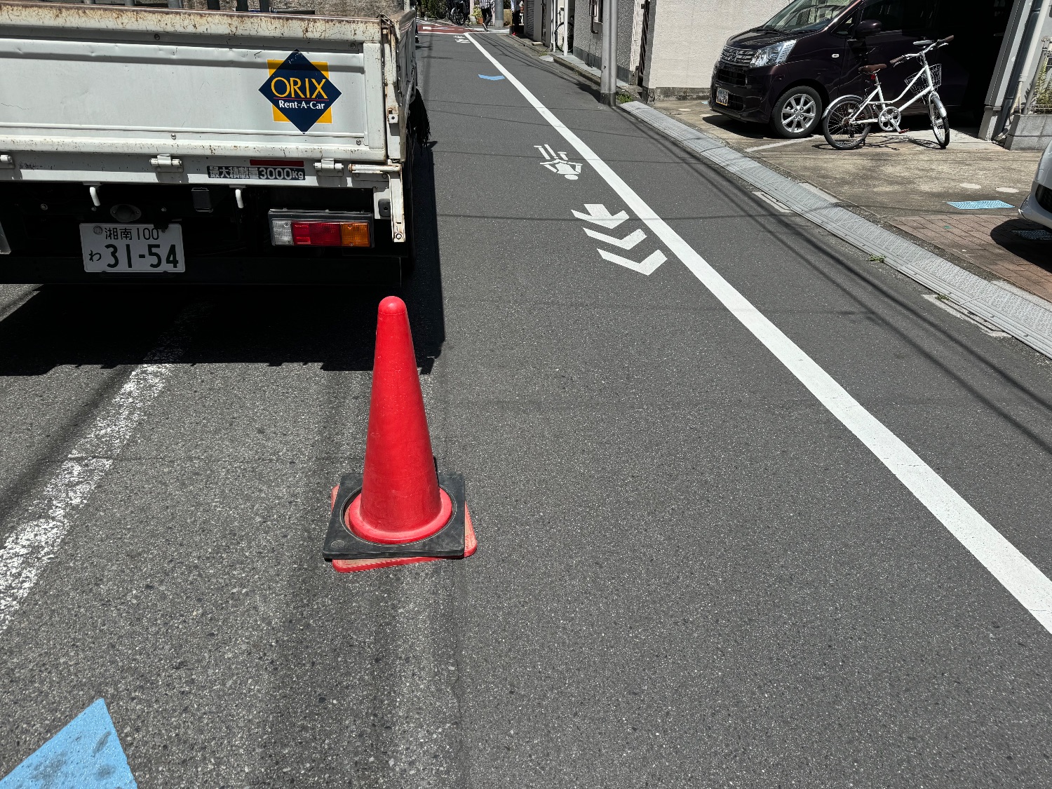 【足場】大田区仲六郷にて仮設工事