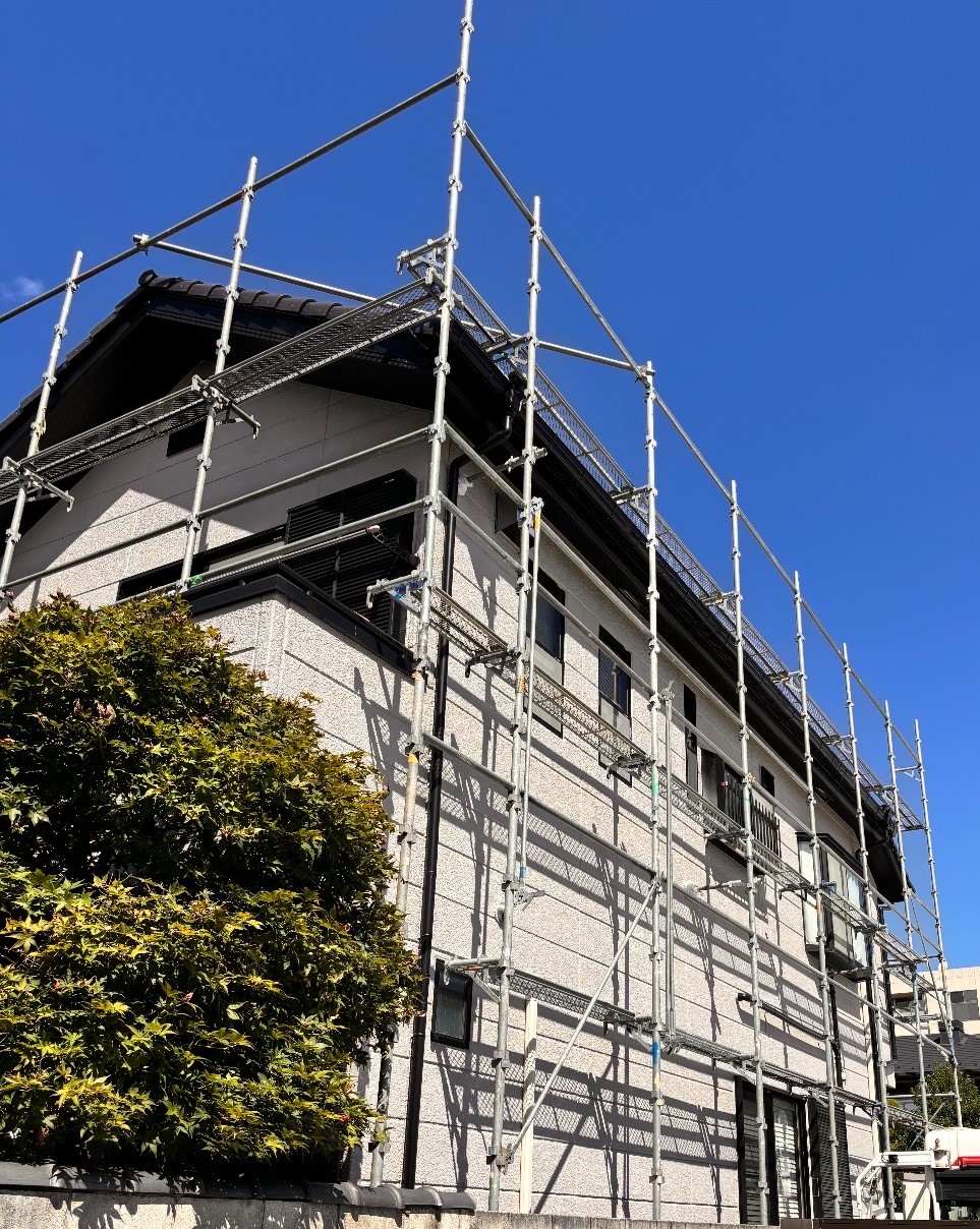 【足場】武蔵野市吉祥寺南町にて仮設工事