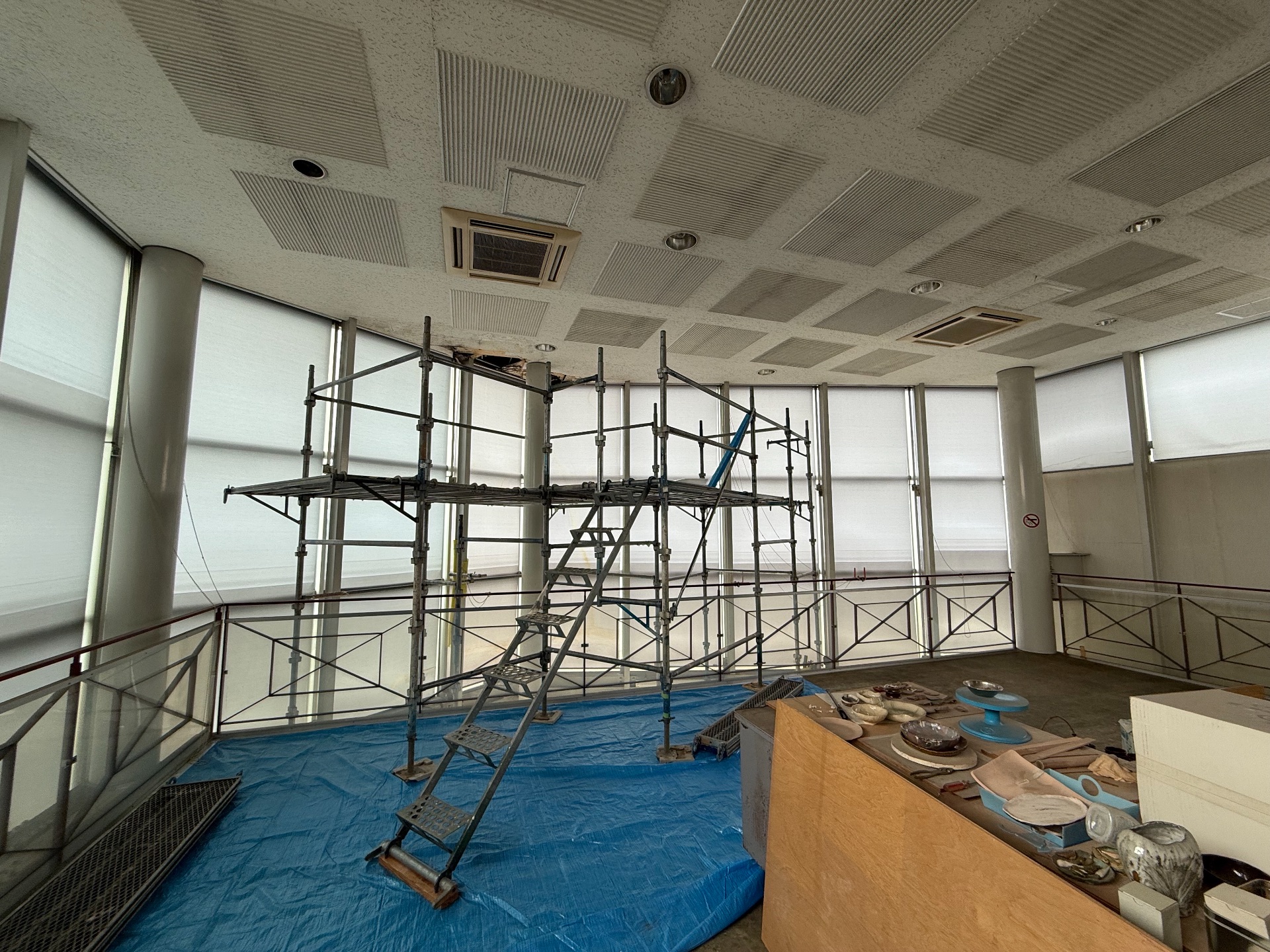 【足場】町田市忠生にて仮設工事