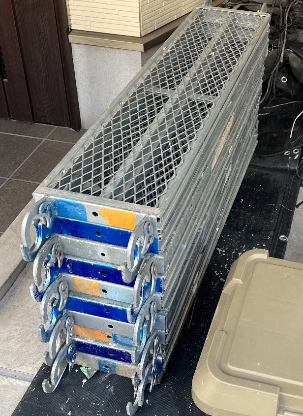 仮設工事 クサビ式 ビケ足場部材