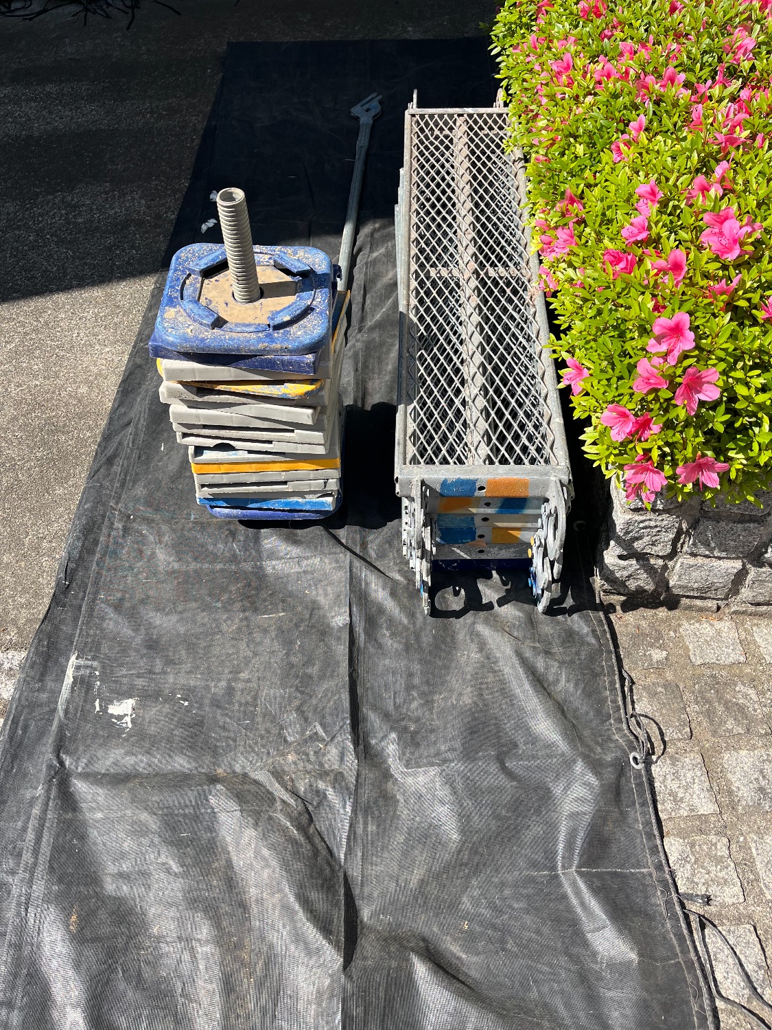 仮設工事 クサビ式 ビケ足場部材